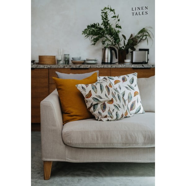 Linane padjapüür 40x40 cm Golden Fall - Linen Tales-image-2