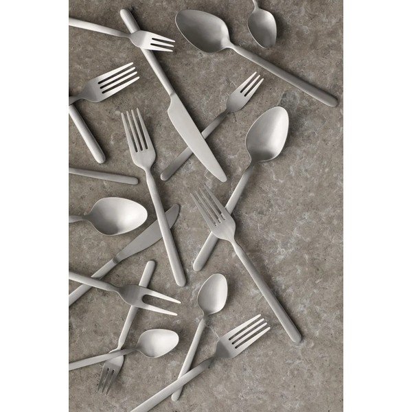 Roostevabast terasest söögiriistad 4 osa matt hõbedases värvitoonis 4 inimesele Stella - Blomus-image-3