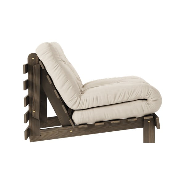 Beež-kreemikas tugitool Roots - Karup Design-image-3