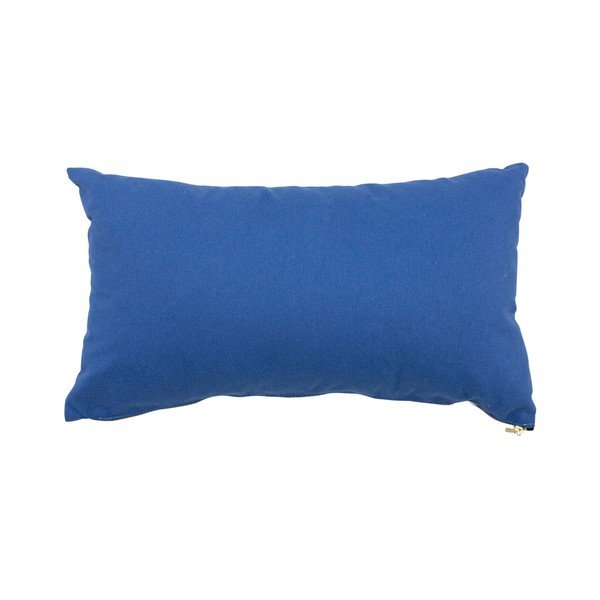 Sada 2 polštářů s výplní Karup Deco Cushion Ocean Geometry/Navy, 45  x  25  cm-image-3