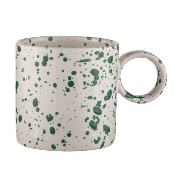 2-osaline valge-roheline kruusid komplekt 450 ml kivitööstusest Carnival - Ladelle-image-2