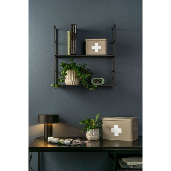 Beež metallist ravimikapp Meditsiin, laius 21,5 cm - PT LIVING-image-1