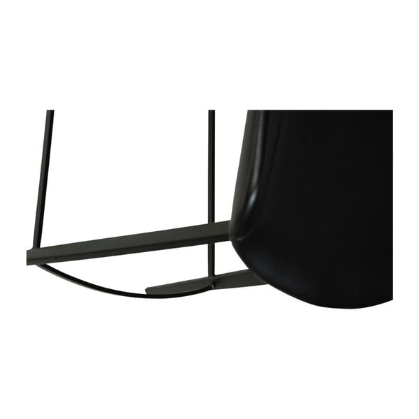 Mustast kunstnahast baaritooli Hype - DAN-FORM Denmark-image-2