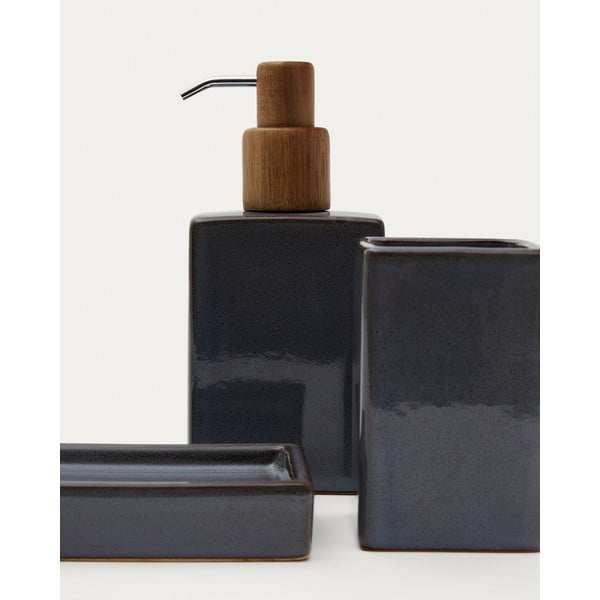 Tumesinine keraamiline hambaharjatops Silvet - Kave Home-image-1