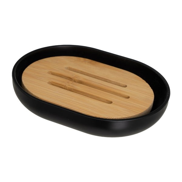 Must plastikust vannitoatarvikute komplekt - Casa Selección-image-3