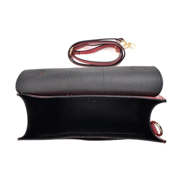 Roosa nahast käekott , 22 x 27 cm - Isabella Rhea-image-3