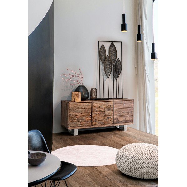 Metallist seinakaunistus 61x135 cm Adhira - Bizzotto-image-1