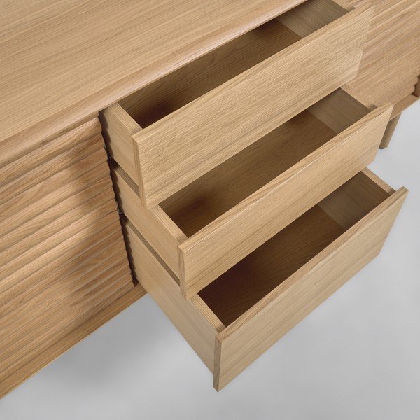 Tammepuidust sahtli kapp Lenon - Kave Home-image-3