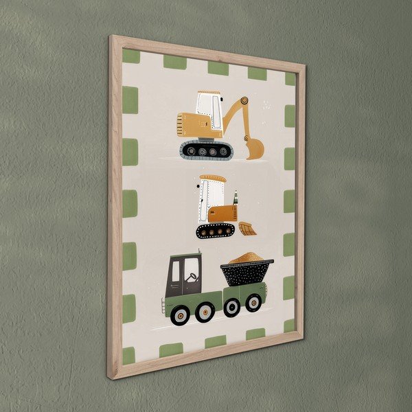 Laste pilt 30x40 cm Baby The Builder - Styler-image-3