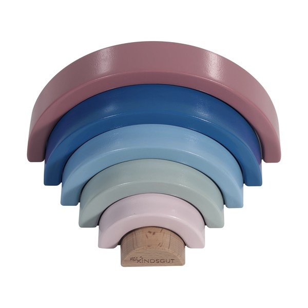 Puidust kokkupandav mänguasi Rainbow - Kindsgut-image-3