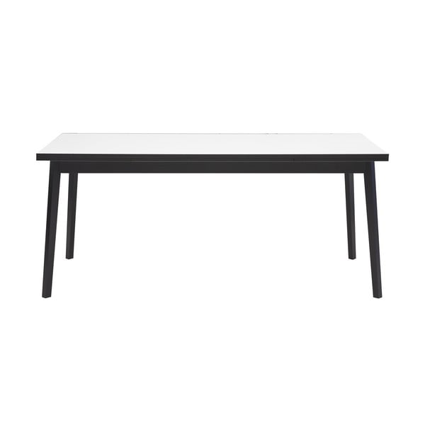 Must-valge kokkuklapitav söögilaud tammepuust Hammel , 180 x 90 cm Single - Hammel Furniture