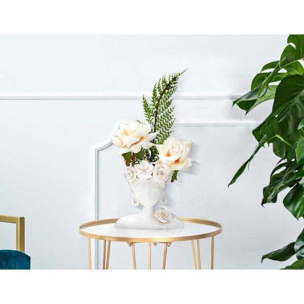 Valge portselanist vaas Naine Young - Mauro Ferretti-image-1