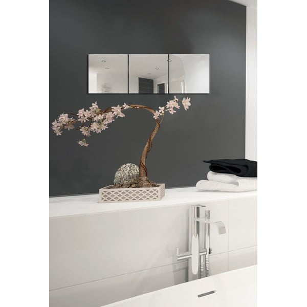 Seinapeeglid 3tk komplektis 30x30 cm - MSV-image-1