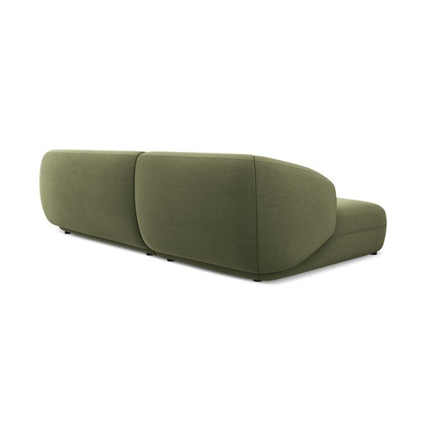 Roheline sametne nurgadiivan (vasakpoolne nurk) Moana - Makamii-image-2