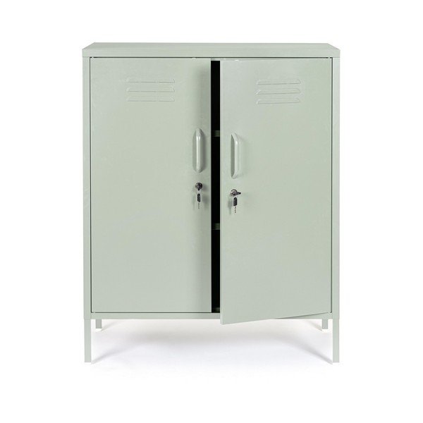 Salveiroheline metallist lukustatav kapp 80x101,5x40 cm Cambridge - Yes Everyday-image-4