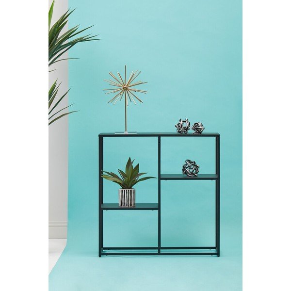 Must terasest riiul 80x81x26 cm Acero - Premier Housewares-image-2