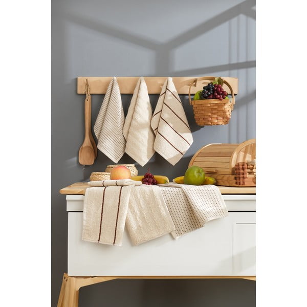 Puuvillased rätikud 6tk komplektis 30x50 cm Sofya - Foutastic-image-2