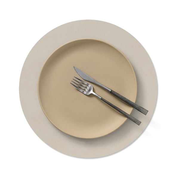 Öko-nahast lauamatt ø 30 cm Circle M Nupo - LIND DNA-image-1