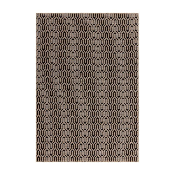 Must ja beež vaip 120x170 cm Global - Asiatic Carpets
