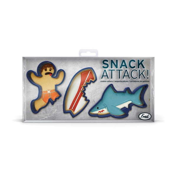 Sada 5 vykrajovátek Fred & Friends Snack Attack-image-3