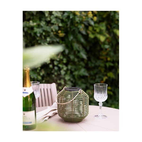 Kaasaskantav päikeseenergial töötav LED-õuelamp ø 15 cm Crewe - House Nordic-image-2