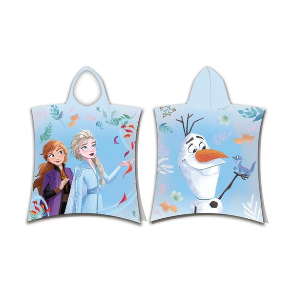 Sinine laste froteepontšo Frozen 2 - Jerry Fabrics