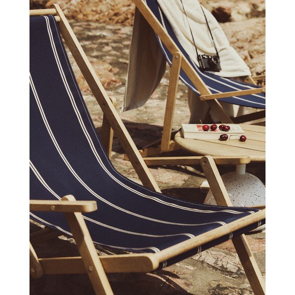 Sinine puidust aiatool Vilara - Kave Home-image-2