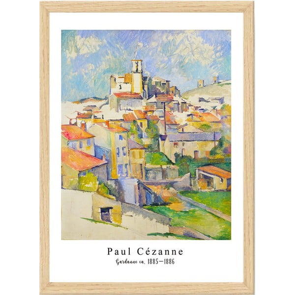 Plakat raamides 35x45 cm Paul Cézanne - Wallity