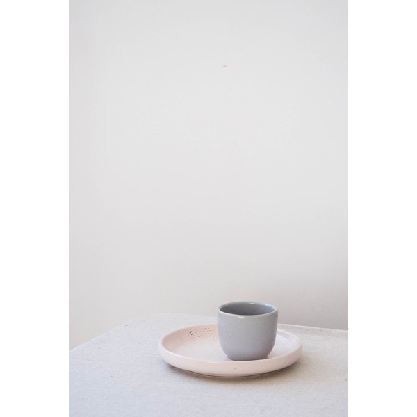 Heleroosa keraamiline taldrik, ø 17 cm Dust - ÅOOMI-image-3