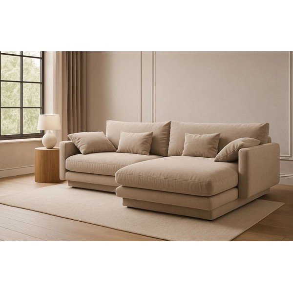 Beež nurgadiivan (parem nurk) Torino - Micadoni Home-image-1