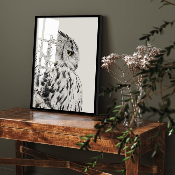 Plakat raamis 50x70 cm Owl - Styler-image-2