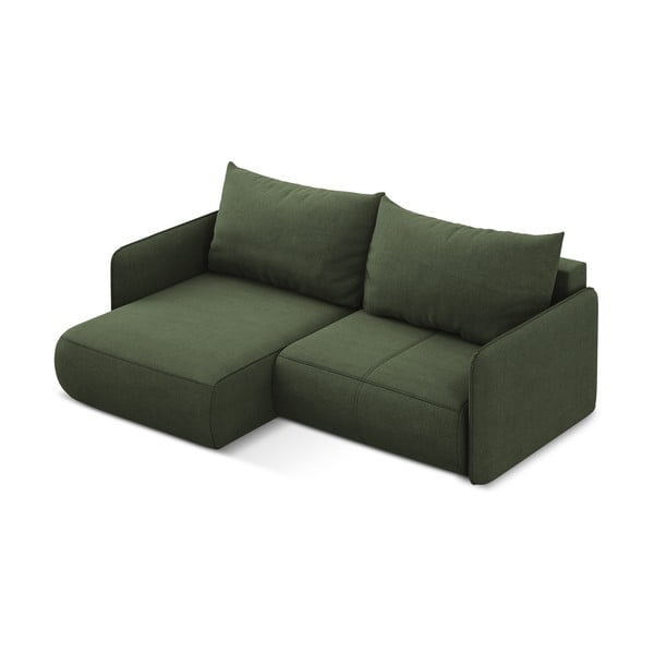Roheline diivanvoodi hoiunurgaga diivan (vasakpoolne nurk) Nanea - Makamii-image-4
