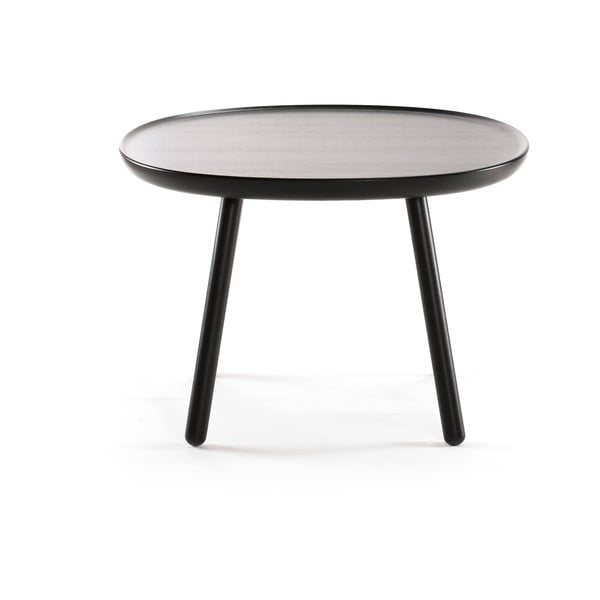 Mustast täispuidust laud, ø 64 cm Naïve - EMKO-image-1
