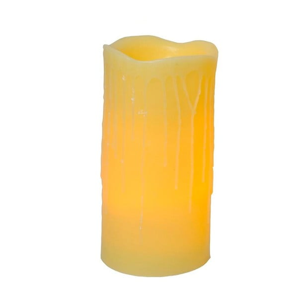 Vosková LED svíčka Real Candle, 30 cm