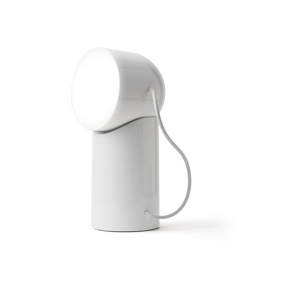 Valge LED laualamp (kõrgus 14 cm) Orbe - Lexon-image-4