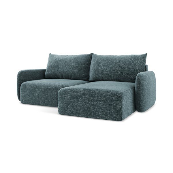 Türkiissinine diivanvoodi koos panipaigaga nurgas diivan (paremas nurgas) Kalena - Makamii-image-1