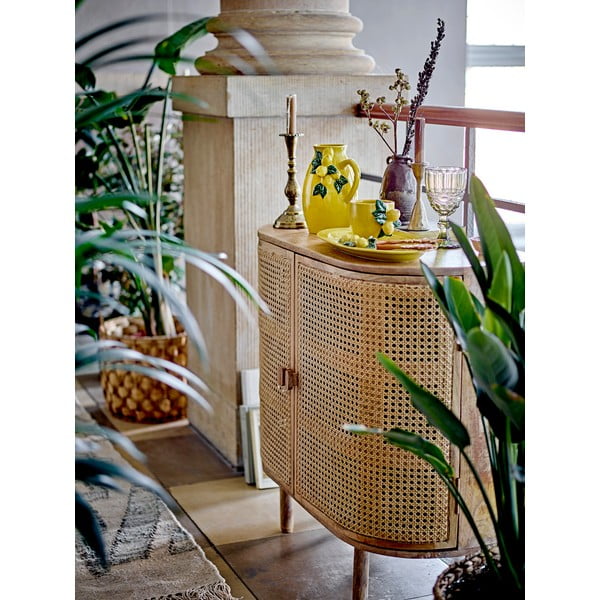 Pruun käsitsi valmistatud keraamiline vaas Reina - Bloomingville-image-3