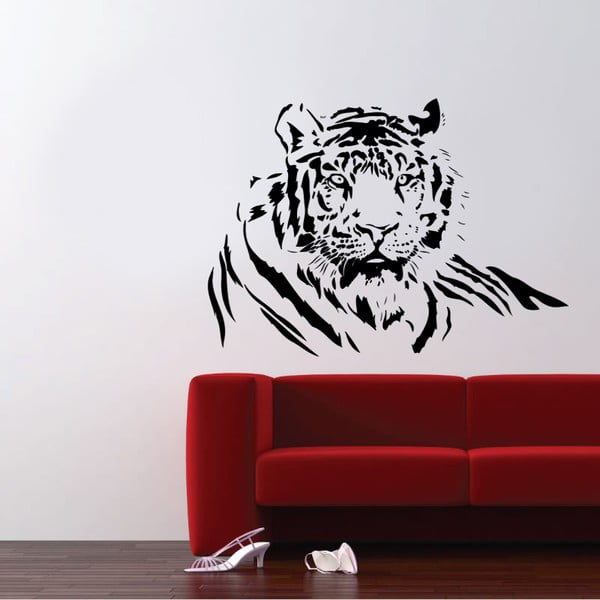 Samolepka na stěnu Tygr, 60x90 cm