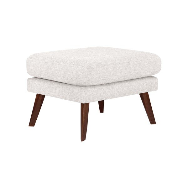 Krémově bílý taburet Mazzini Sofas Elena