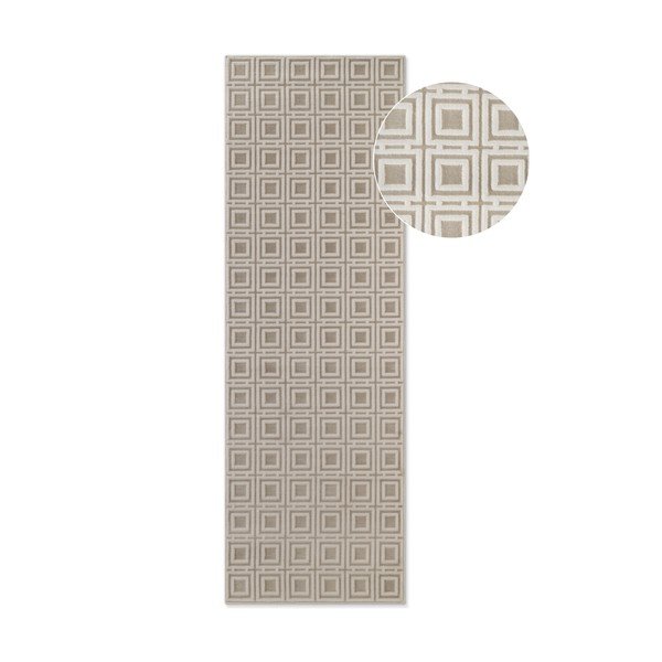 Kreem vaip 80x240 cm Perles Howlite – Elle Decoration