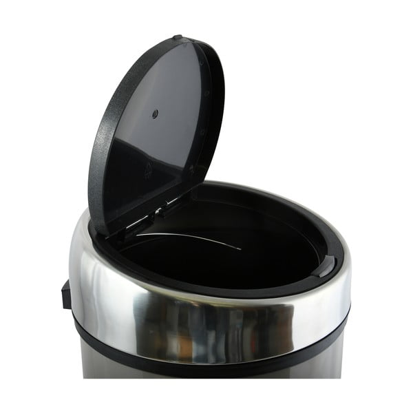 Hall puutetundlik terasest prügikast 30 l - MSV-image-4