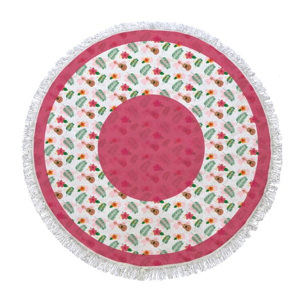 Kruhová osuška Target, ⌀ 105 cm