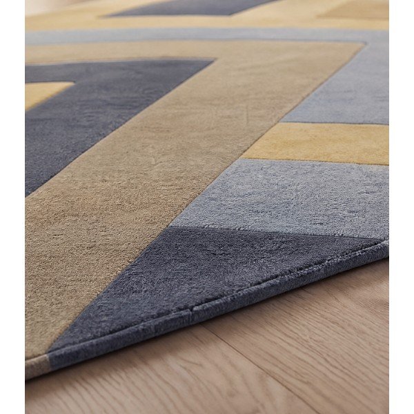 Hall ja kollane vaip Big Zig, 160 x 230 cm Reef - Asiatic Carpets-image-3