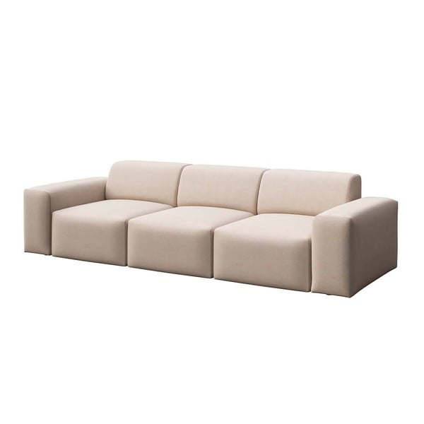 Beež sametist diivan 285 cm Villet - Rodier-image-2