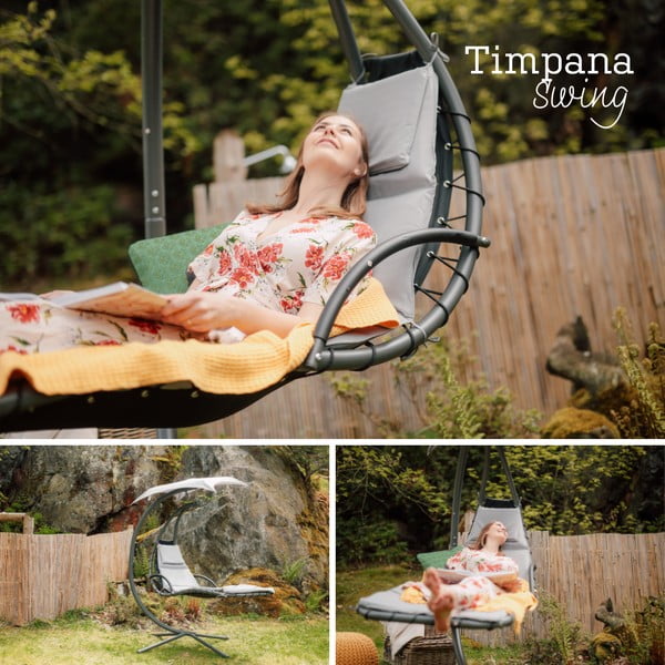 Křeslo se slunečníkem Timpana Swing-image-1