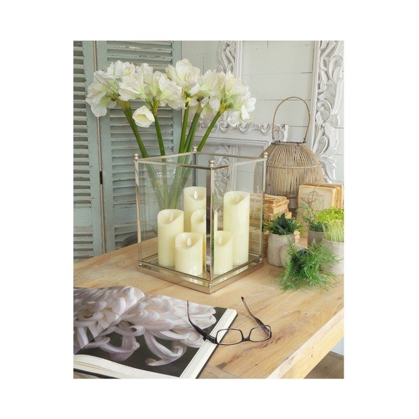 Lucerna Orchidea Milano Leo, výška 23 cm