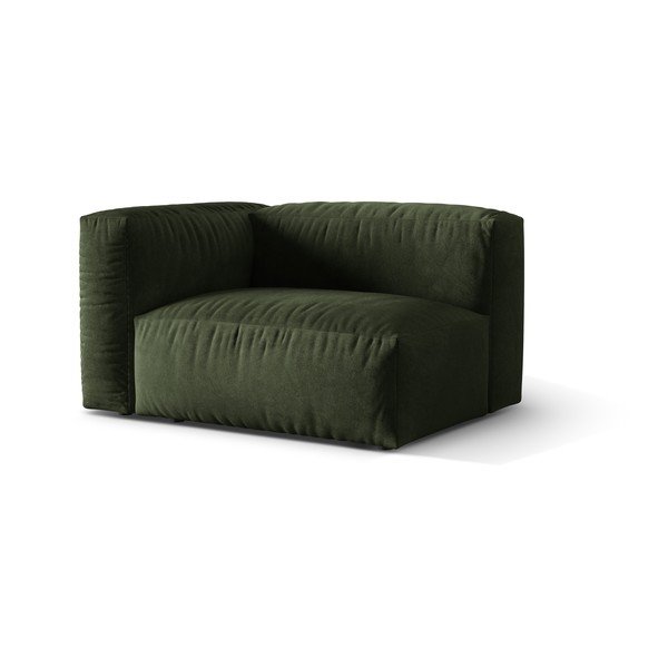 Roheline bukleekangast diivanimoodul (vasak nurk) Martina - Micadoni Home-image-1