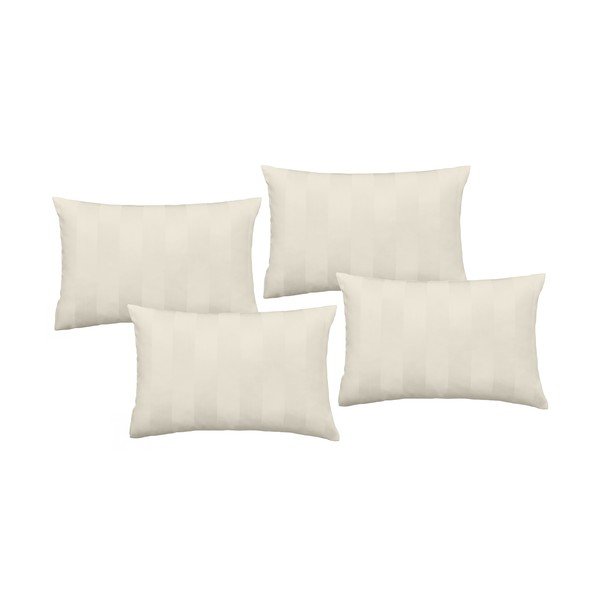 Satiinist padjapüürid 4 tüki komplektis 75x50 cm So Soft Satin Stripe - Catherine Lansfield