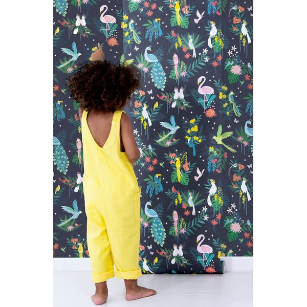 Laste tapeet 10 m x 50 cm Birds Carnival - Lilipinso-image-3