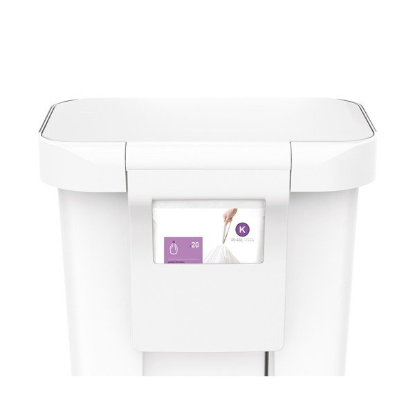 Pedaaliga plastmassist prügikast 45 l - simplehuman-image-1